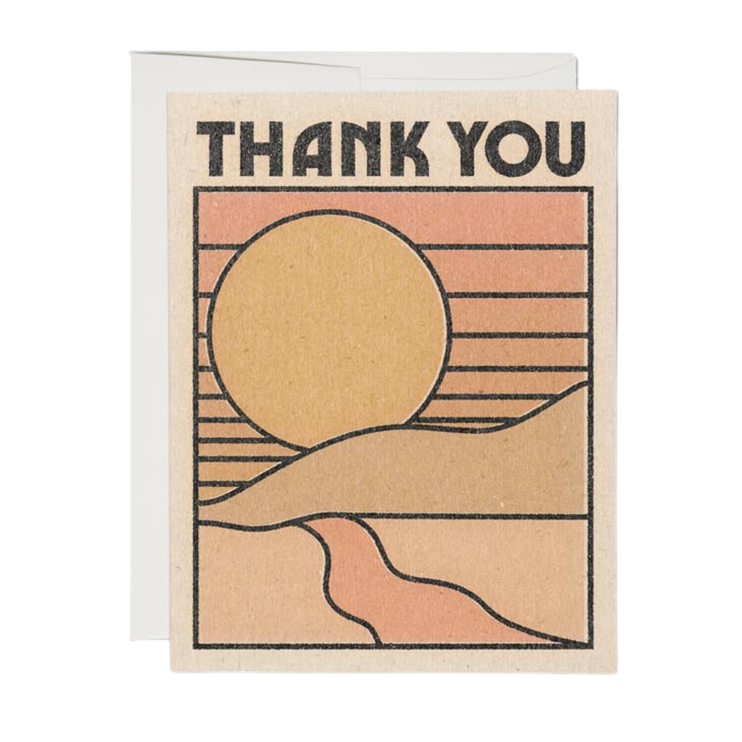 SUN THANK YOU CARD