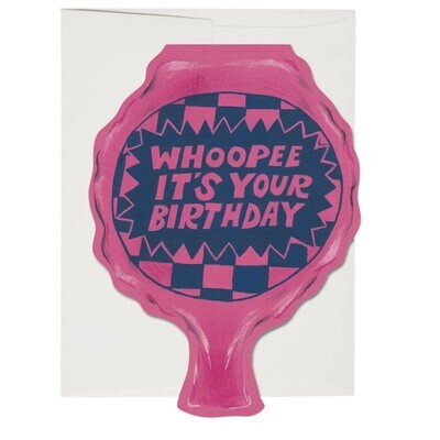WHOOPEE CUSHION BIRTHDAY CARD