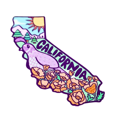 CALIFORNIA STATE STICKER