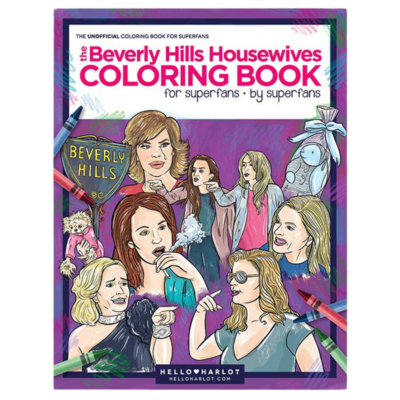 BEVERLY HILLS HOUSEWIVES COLORING BOOK