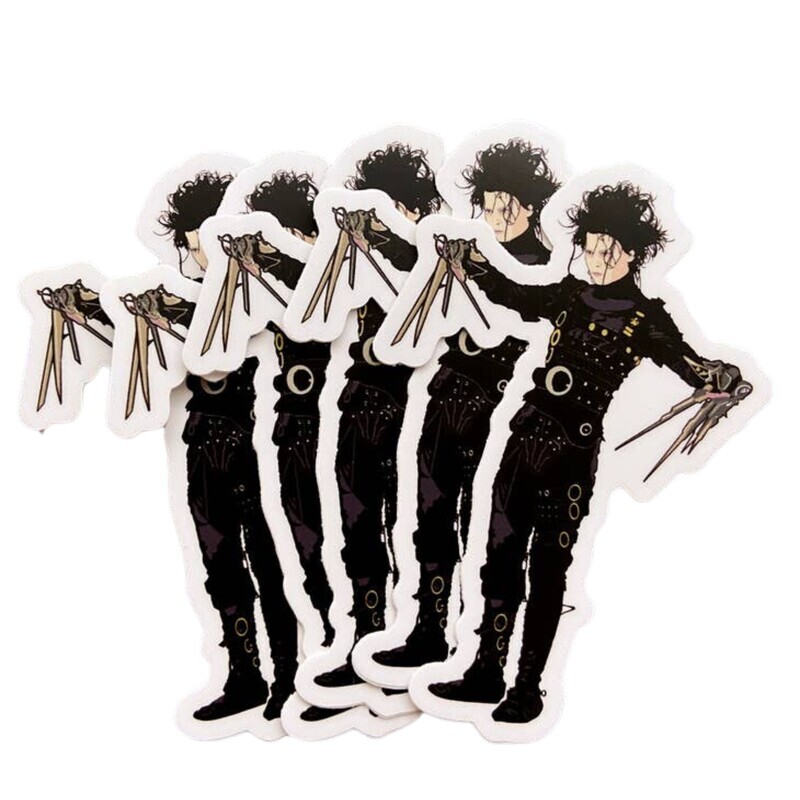 EDWARD SCISSORHANDS STICKER