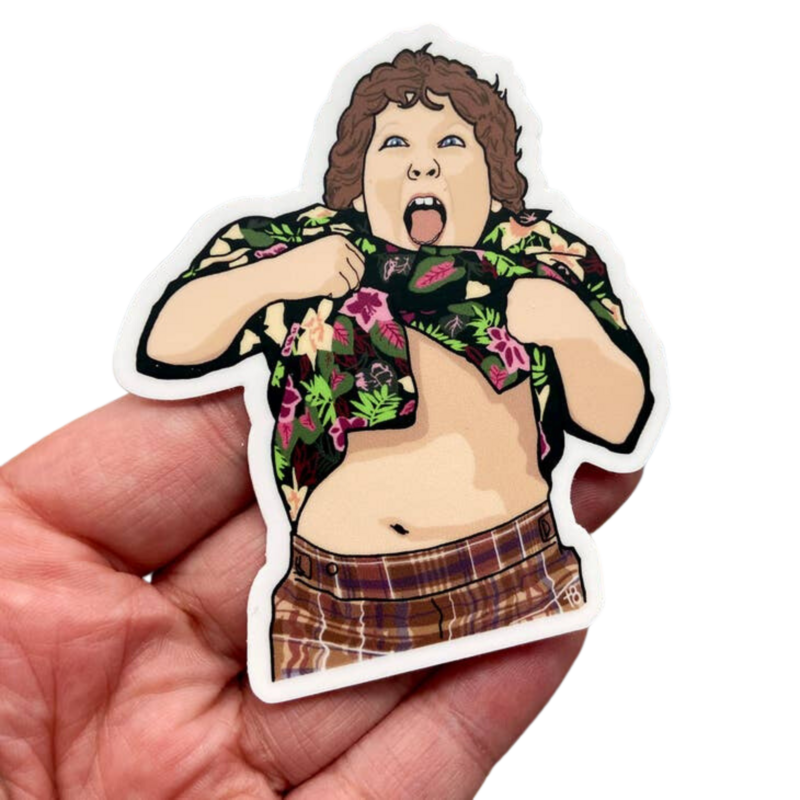 TRUFFLE SHUFFLE- THE GOONIES STICKER