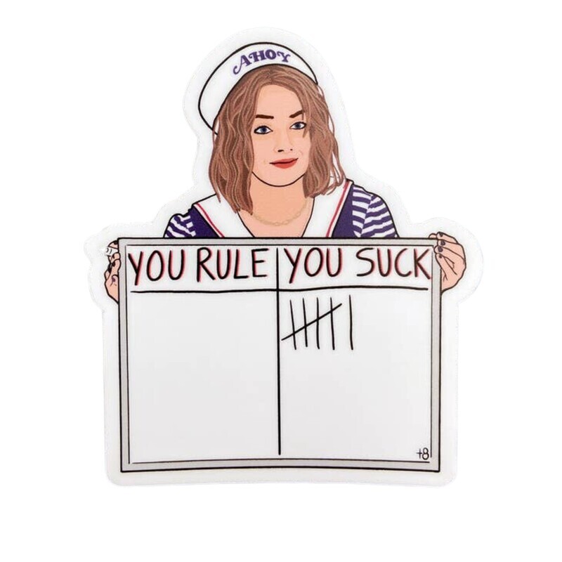 ROBIN- STRANGER THINGS STICKER