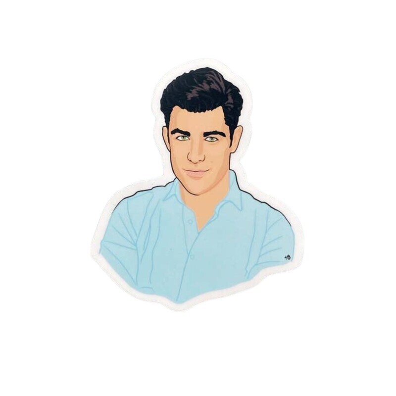 SCHMIDT- THE NEW GIRL STICKER