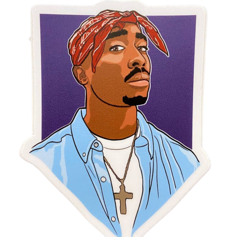 TUPAC STICKER