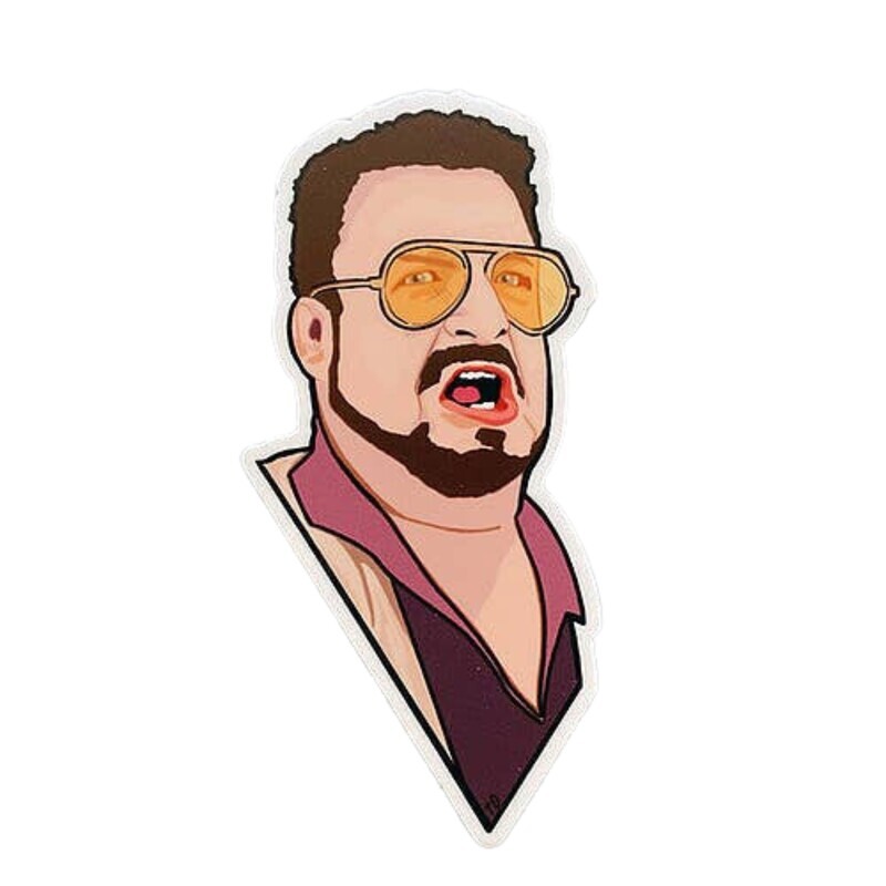 WALTER SOBCHAK- THE BIG LEBOWSKI STICKER