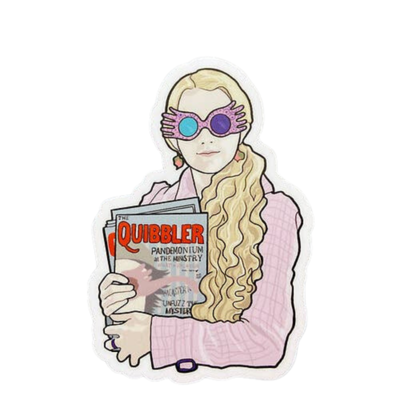 LUNA LOVEGOOD- HARRY POTTER STICKER