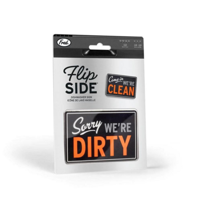 FLIPSIDE DIRTY/CLEAN DISHWASHER MAGNET