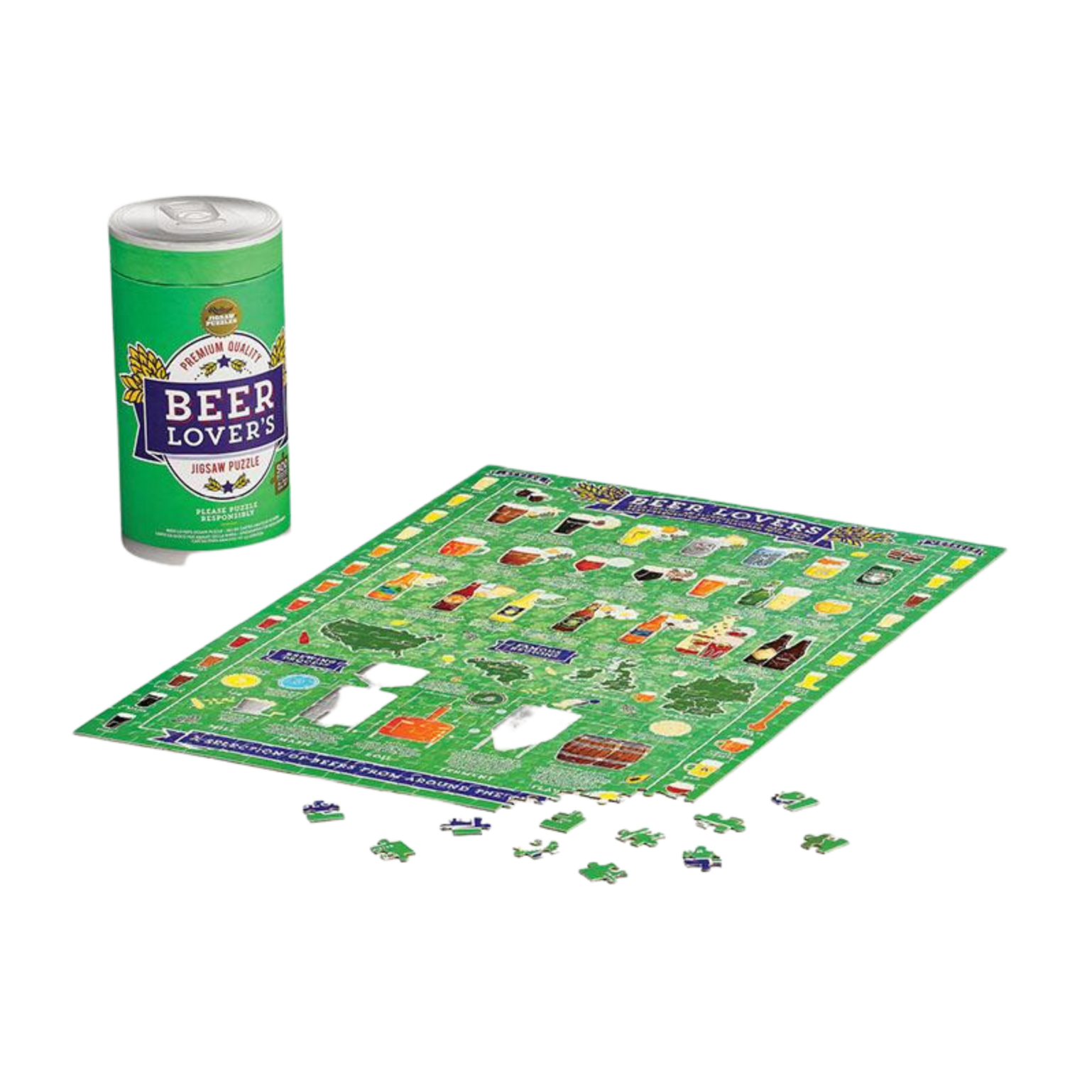 BEER LOVERS 500 PC PUZZLE