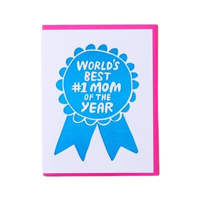 WORLD&#39;S BEST MOM CARD