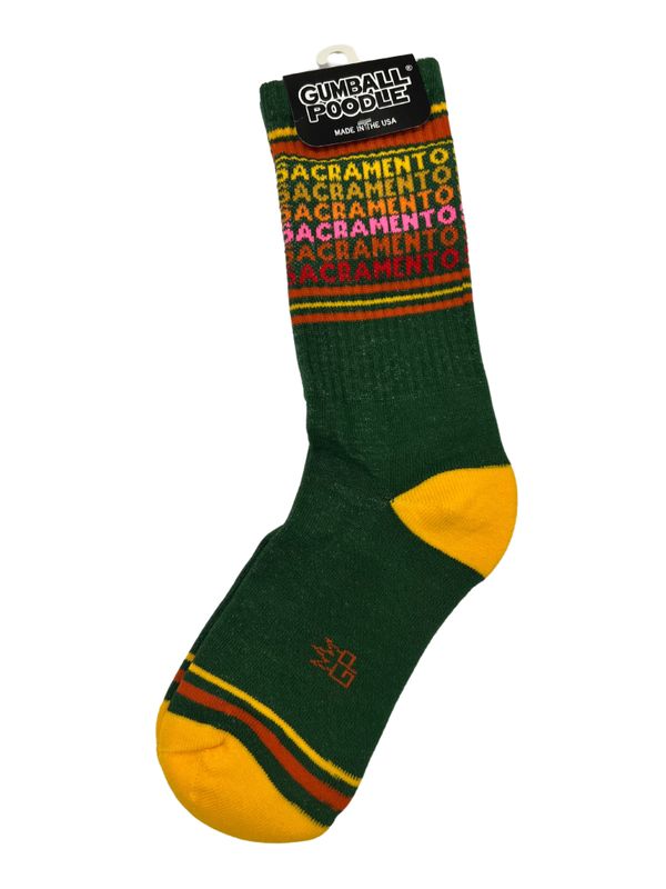 GREEN SACRAMENTO SOCKS