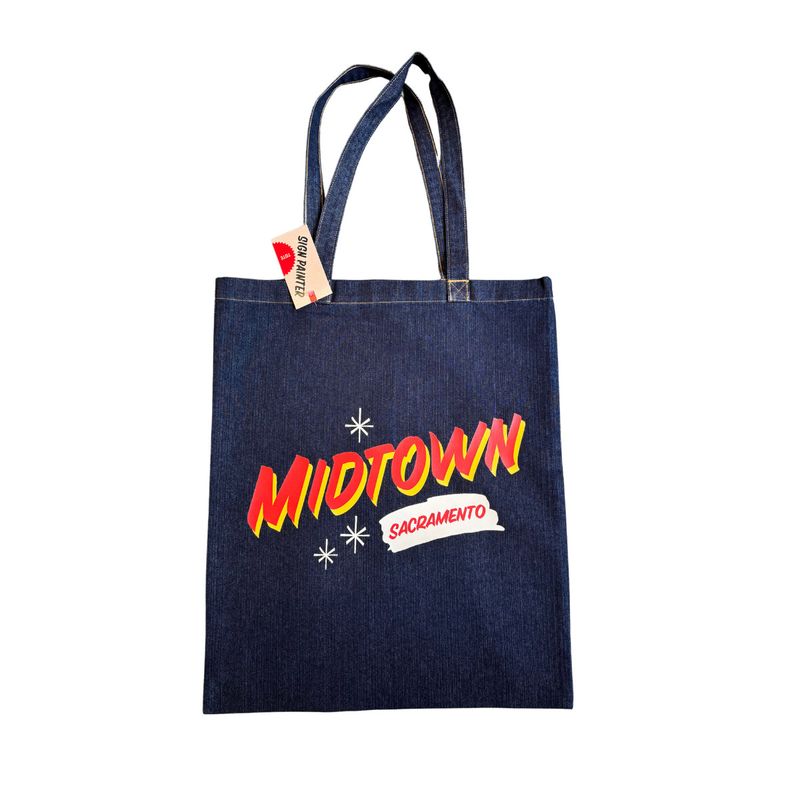 MIDTOWN DENIM TOTE