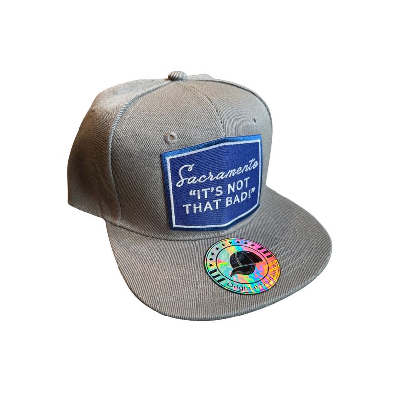 SACRAMENTO IT&#39;S NOT THAT BAD HAT DARK GREY