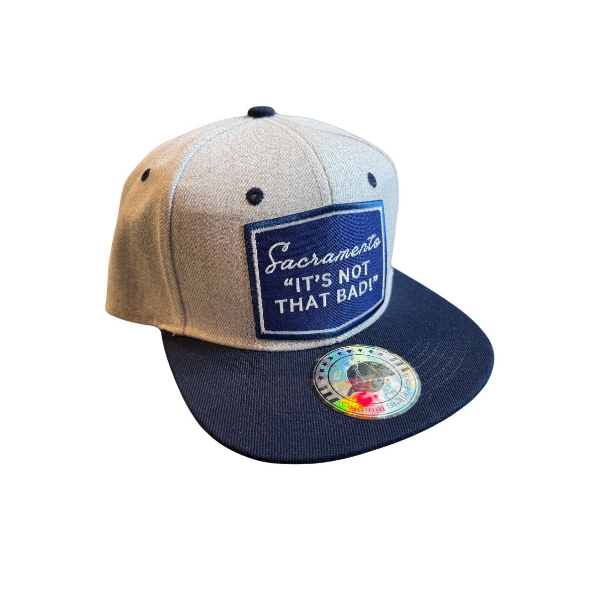 SACRAMENTO IT&#39;S NOT THAT BAD HAT LIGHT GREY