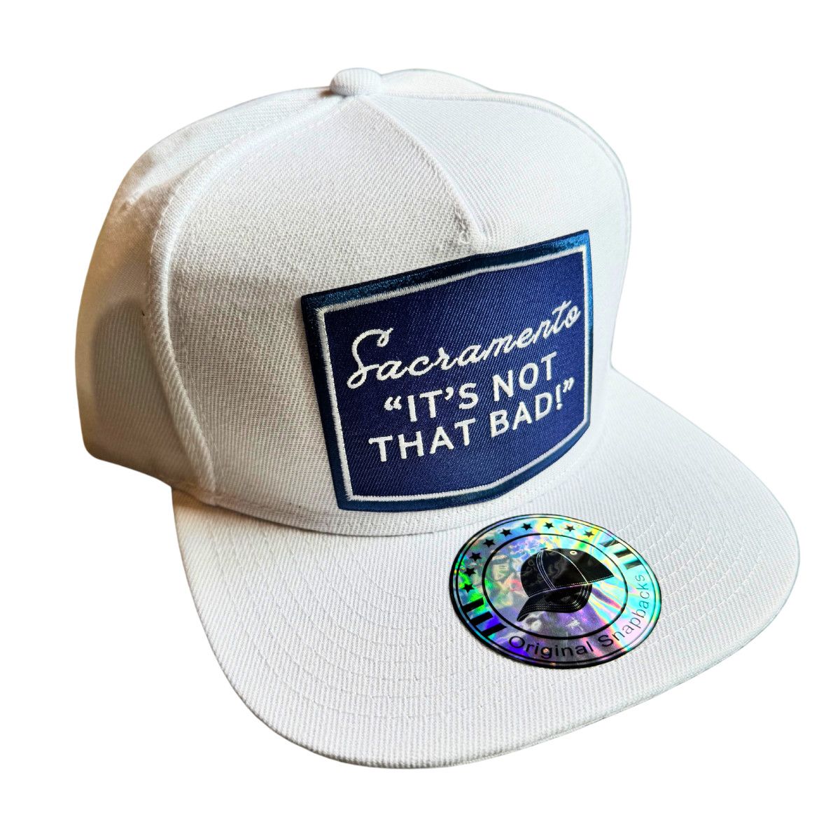SACRAMENTO IT&#39;S NOT THAT BAD HAT WHITE