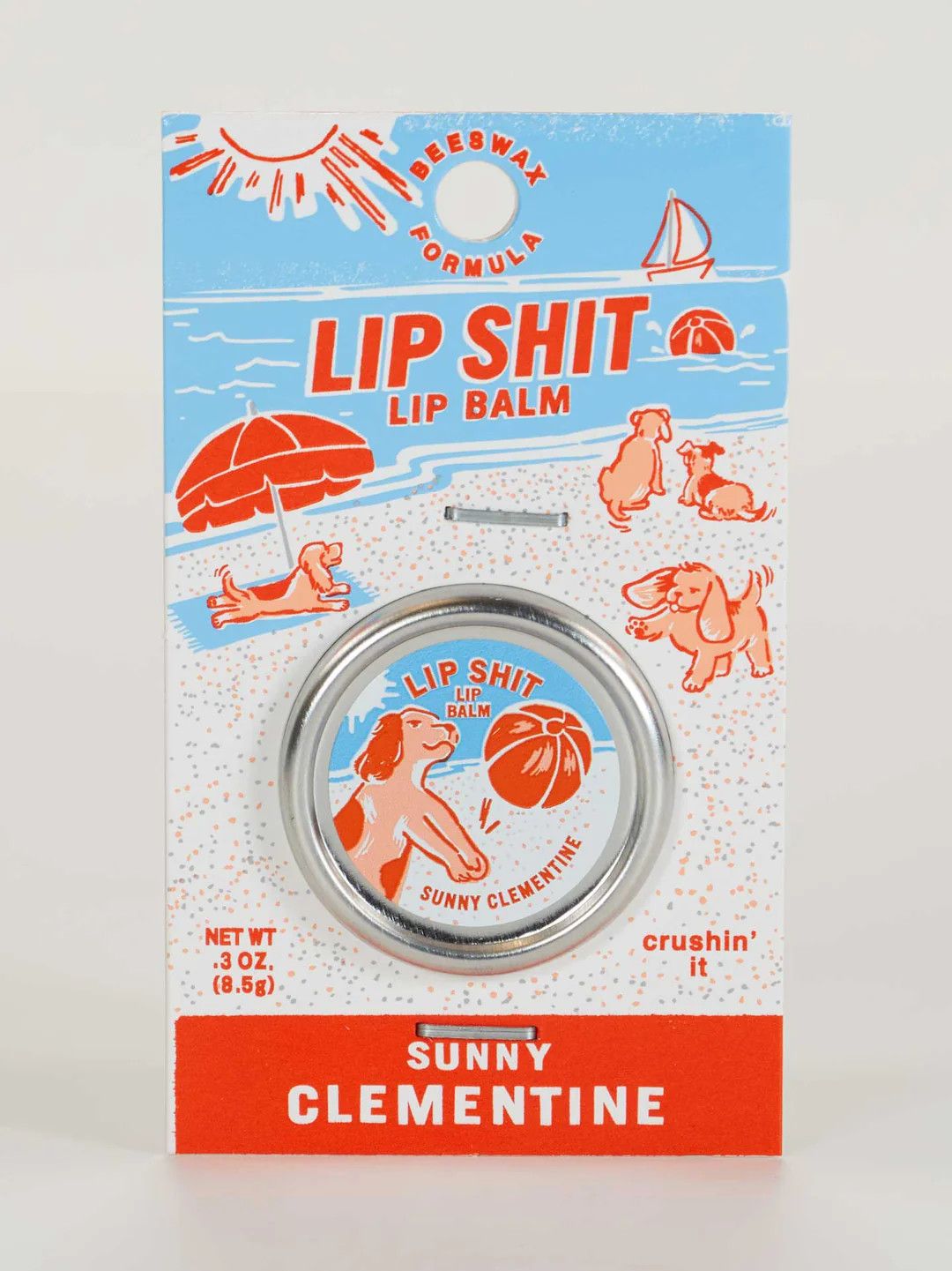 BLUE Q LIP SHIT  -  CLEMENTINE