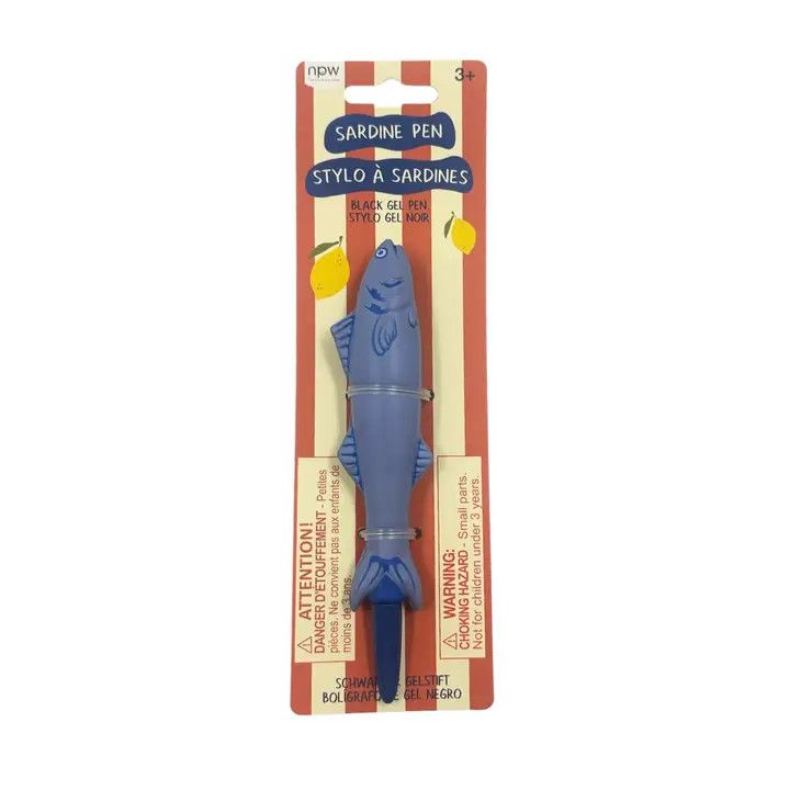 NPW SARDINE SQUISHY PEN