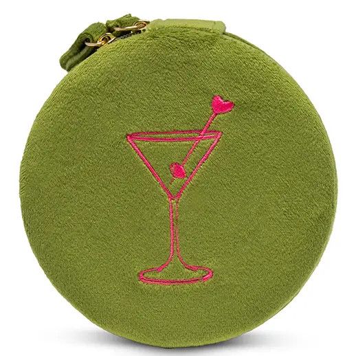 LIVING ROYAL MARTINI JEWELRY ZIP CASE