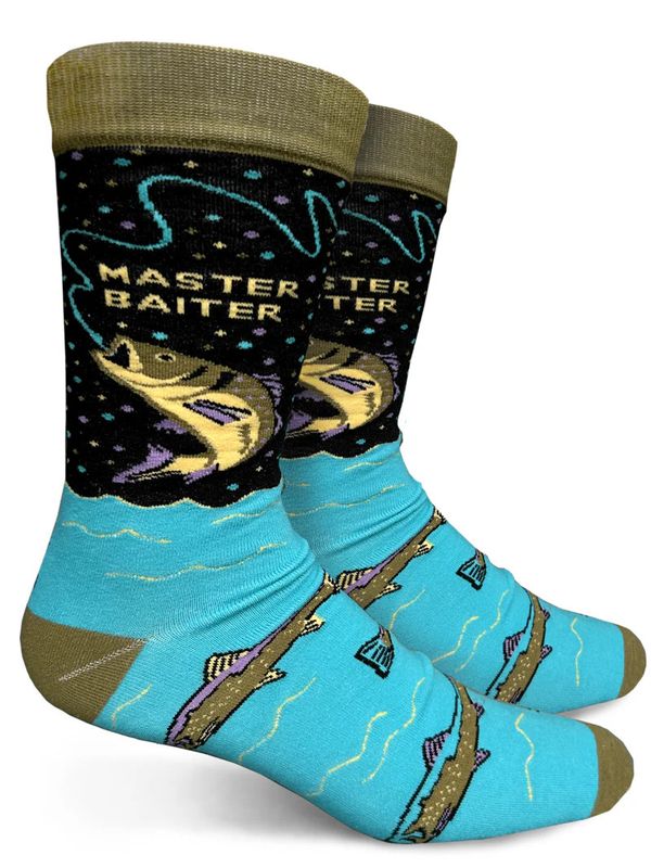 GROOVY THINGS MENS SOCK- MASTER BAITER
