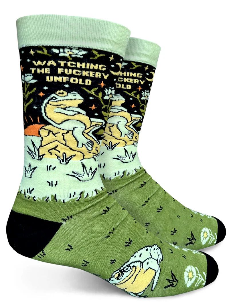 GROOVY THINGS MENS SOCK- THE FUCKERY