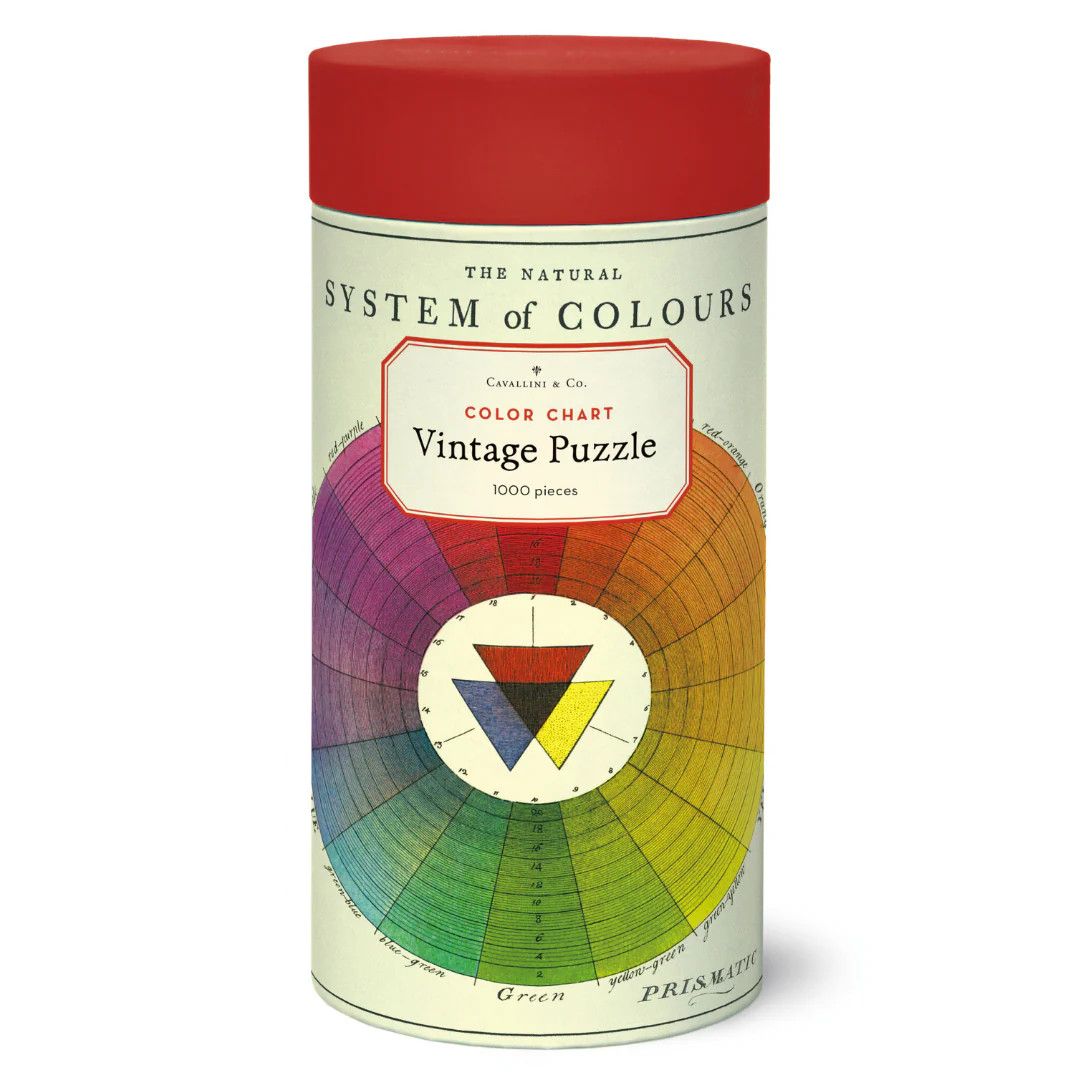 CAVALLINI PAPERS 1000pc PUZZLE- COLOR CHART