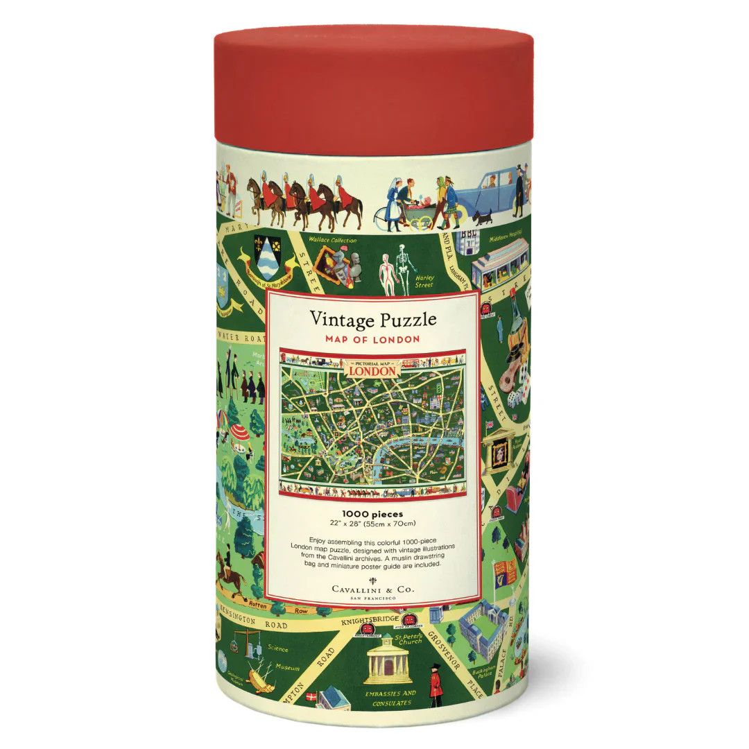 CAVALLINI PAPERS 1000pc PUZZLE- LONDON
