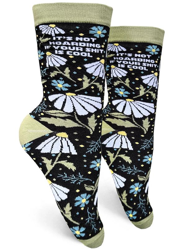 GROOVY THINGS WOMENS SOCK- HOARDING