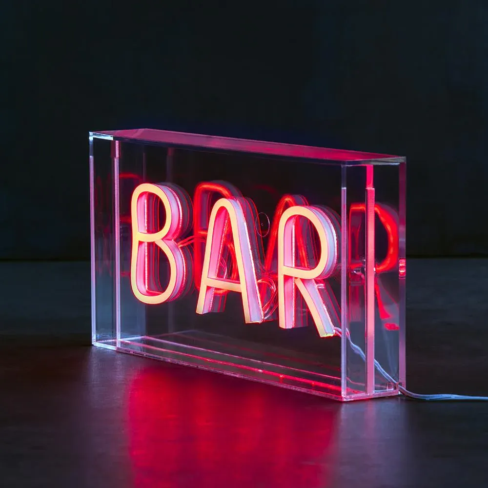CREATIVE COOP LED BAR SIGN