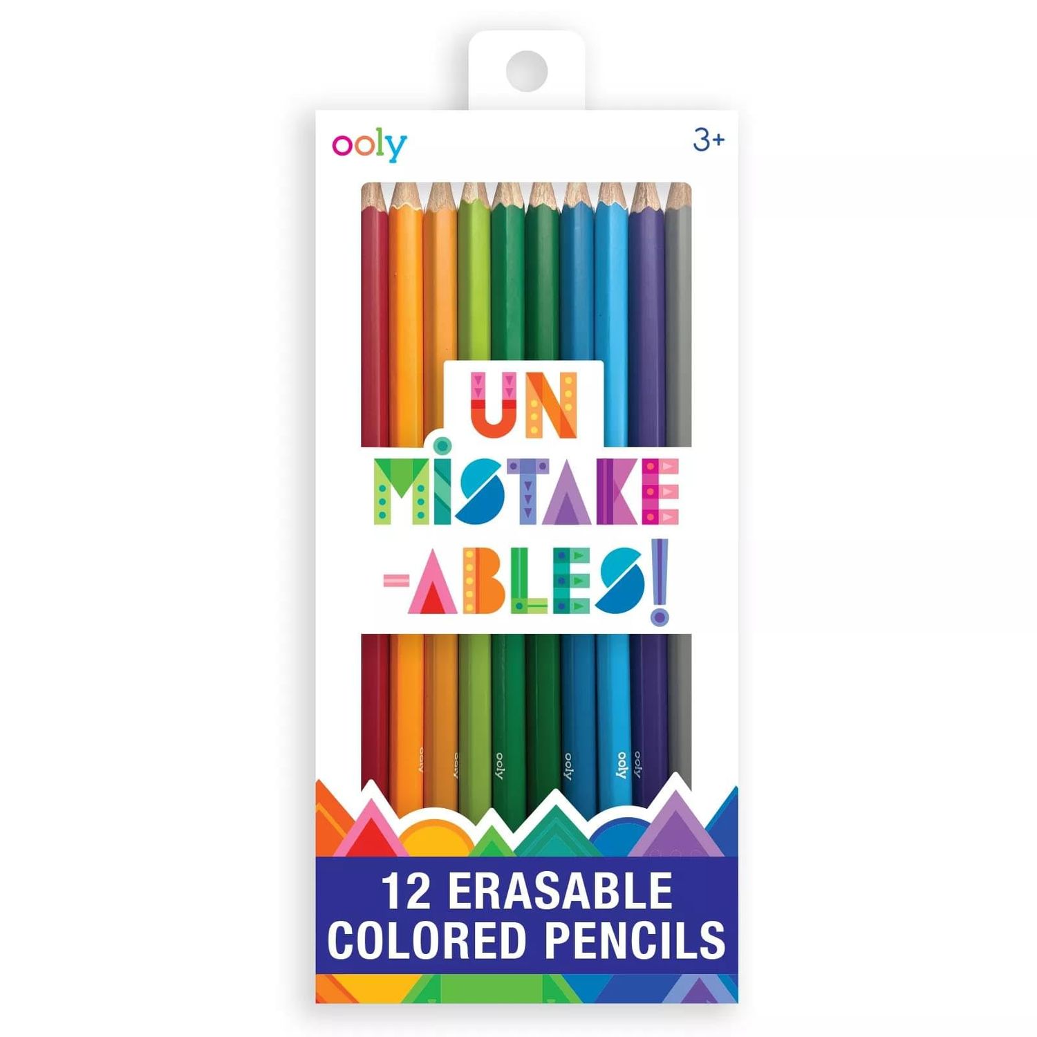 OOLY UN-MISTAKE-ABLES ERASABLE COLORED PENCILS