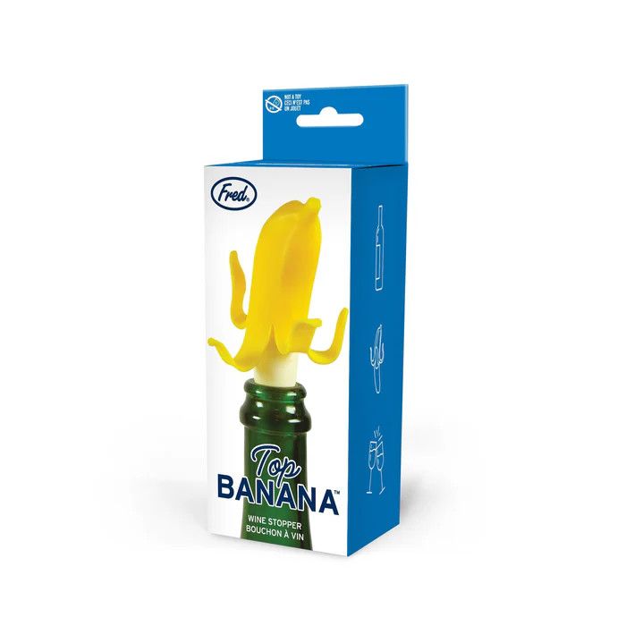 FRED TOP BANANA WINE STOPPER