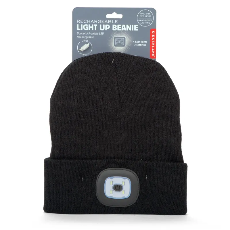 KIKKERLAND LIGHT UP BEANIE