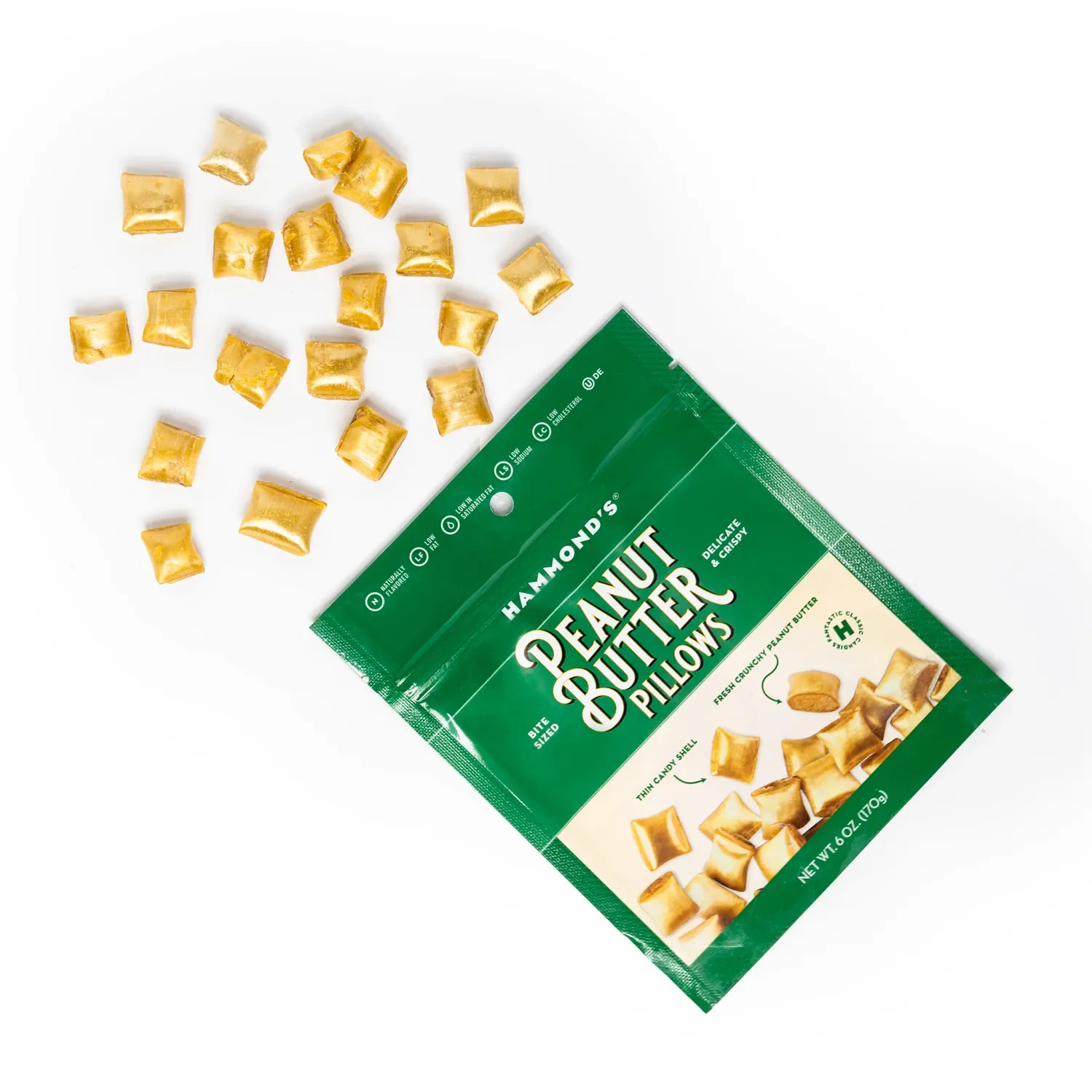 HAMMONDS PEANUT BUTTER PILLOWS