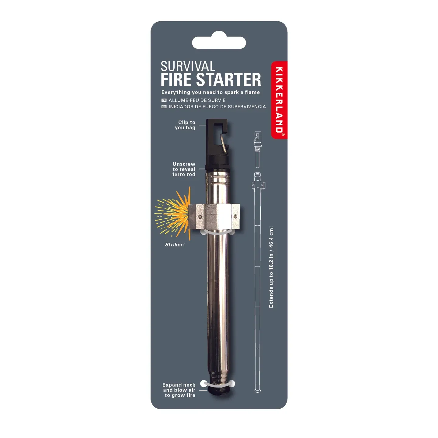 KIKKERLAND SURVIVAL FIRE STARTER