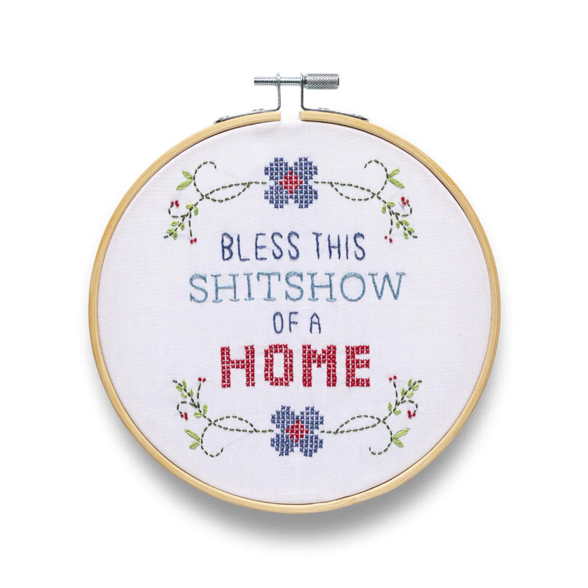 FUNATIC EMBROIDERY KIT - BLESS THIS SHIT SHOW