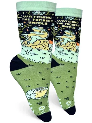 GROOVY THINGS WOMENS SOCK- THE FUCKERY