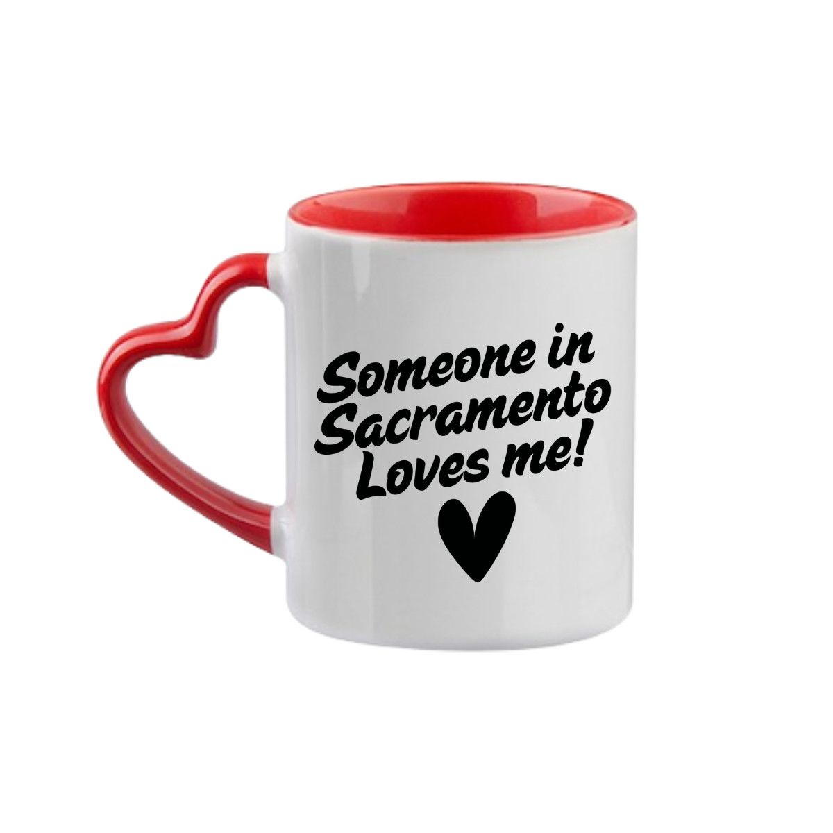 SOMEONE IN SAC LOVES YOU MUG