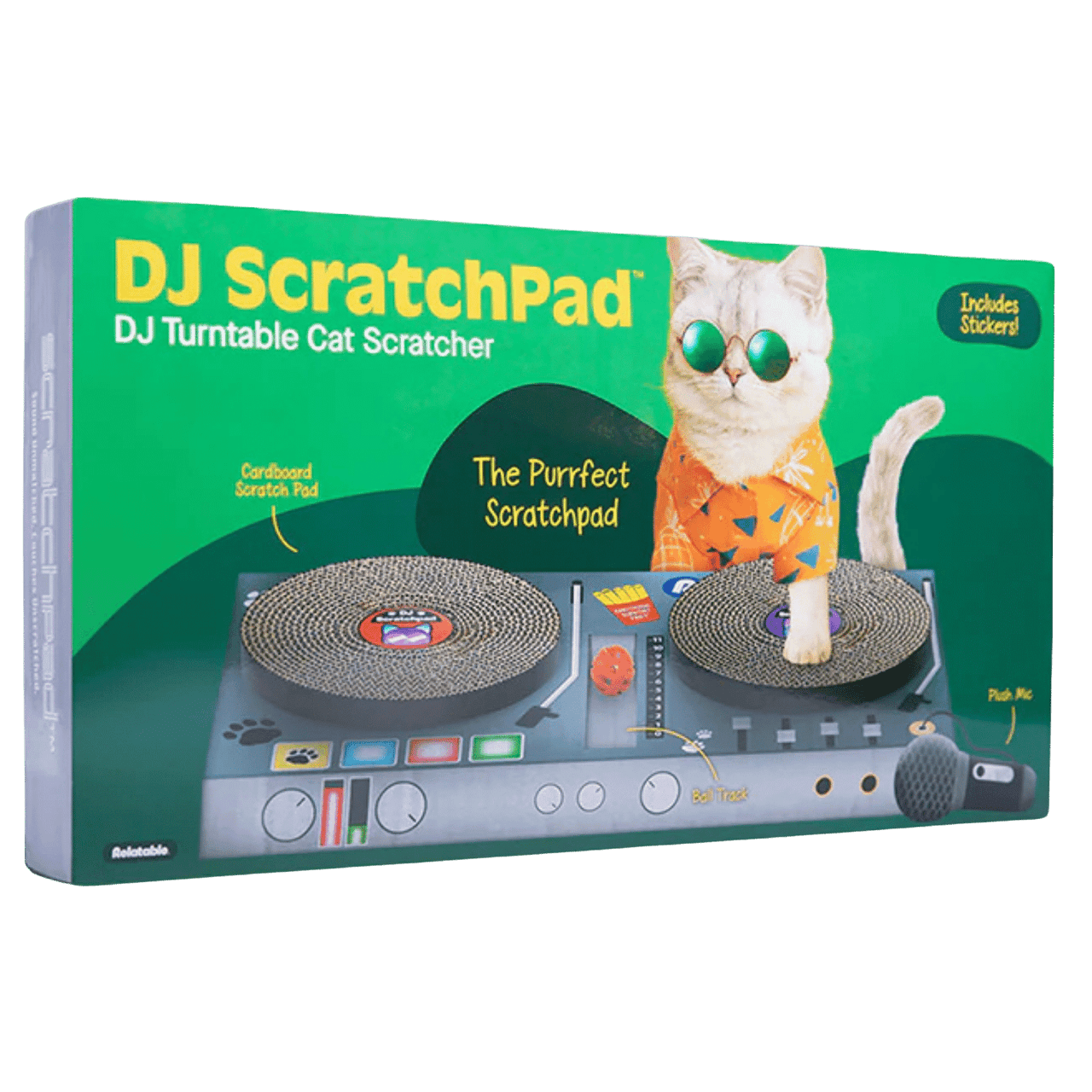 WDYM KITTY DJ SCRATCH PAD