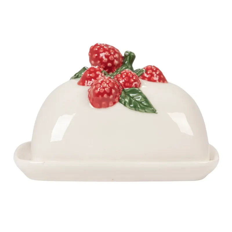 CREATIVE COOP RASPBERRY BUTTERDISH