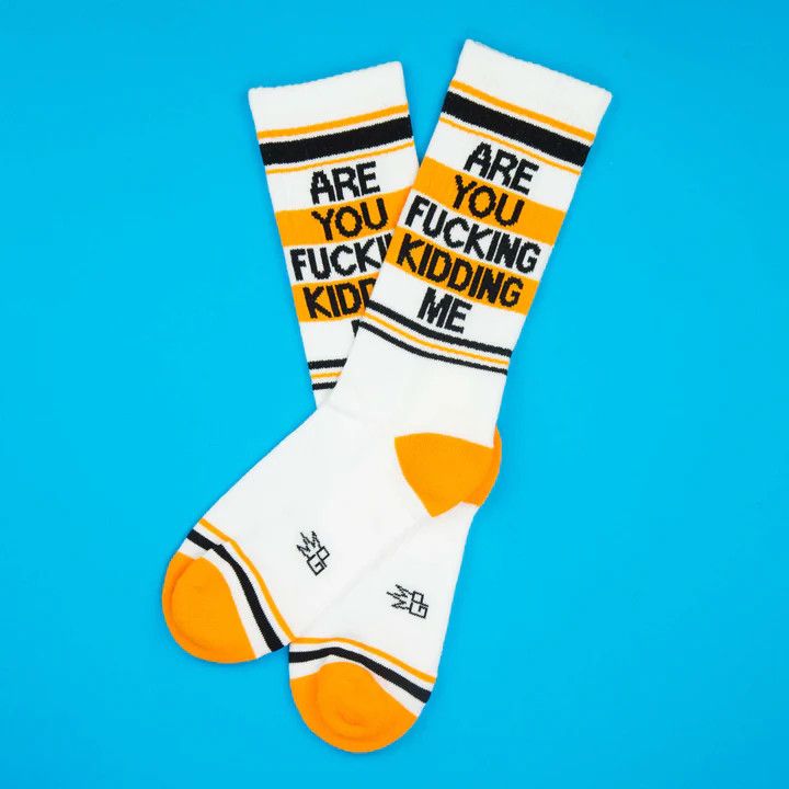 GUMBALL POODLE SOCKS - ARE YOU FUCKING