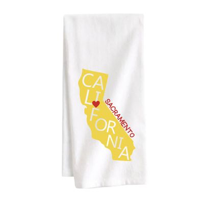 STRAPPING TEA TOWEL - CALIFORNIA