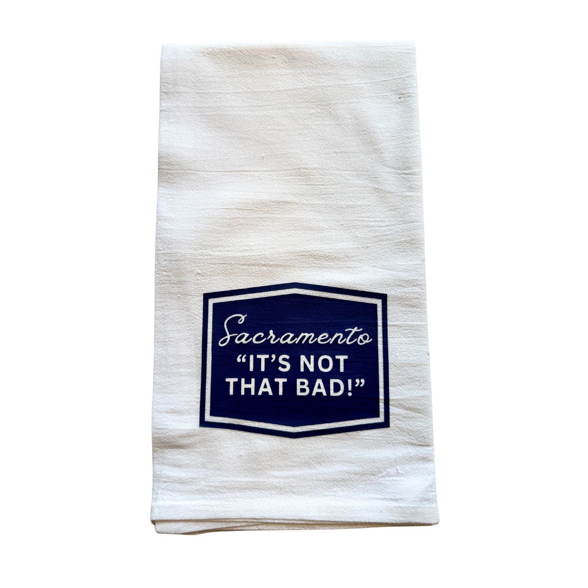 STRAPPING TEA TOWEL - SAC IT'S NOT THAT BAD