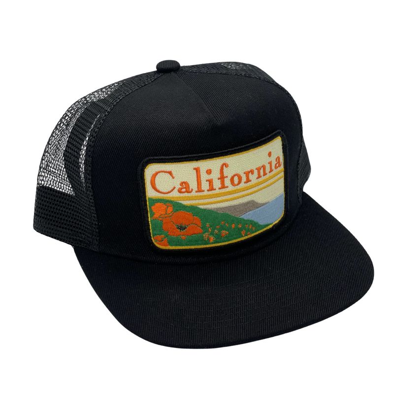 BART BRIDGE HAT - CALIFORNIA POPPIES