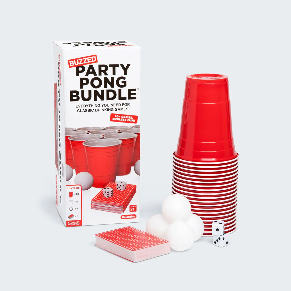 WDYM BUZZED PARTY PONG BUNDLE