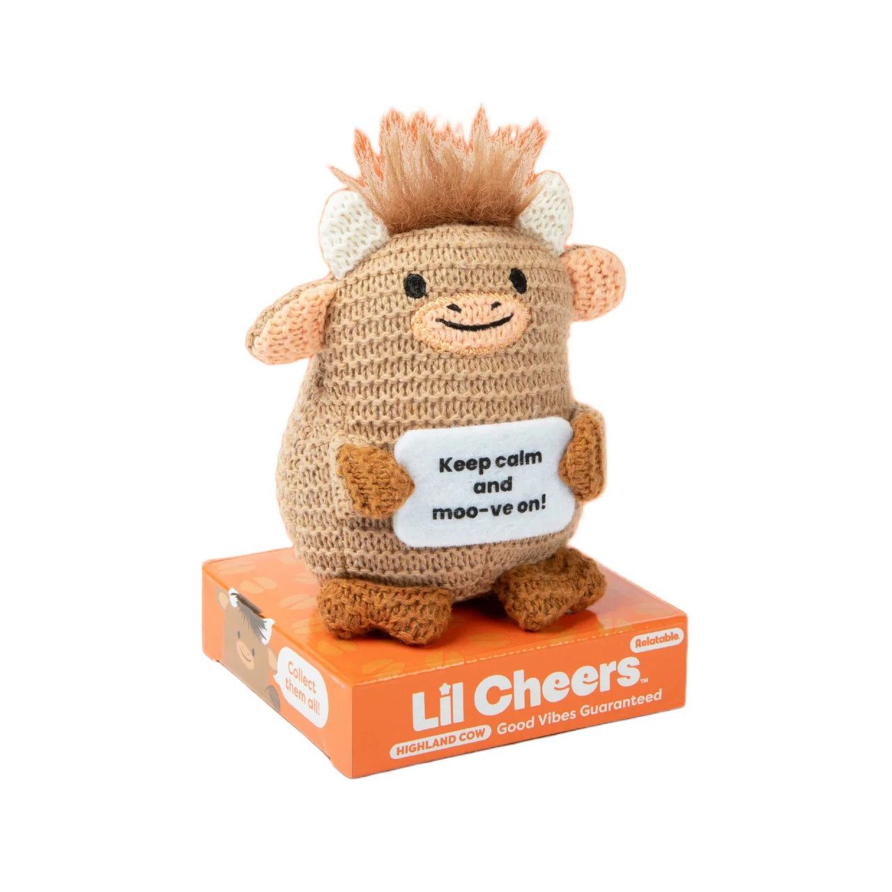 WDYM LIL CHEERS HIGHLAND COW