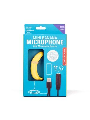KIKKERLAND MINI BANANA MICROPHONE