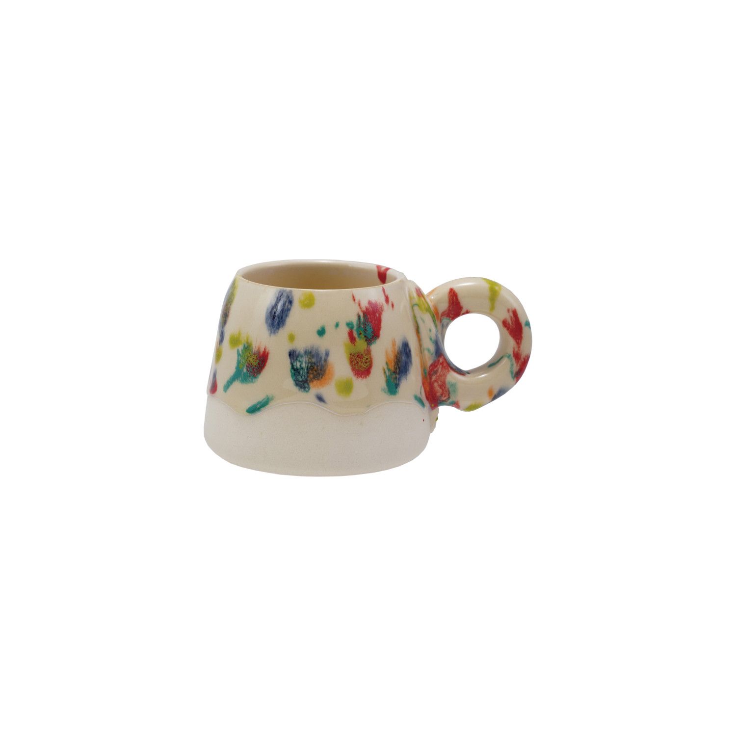 CREATIVE COOP SPECKLED RAINBOW MUG