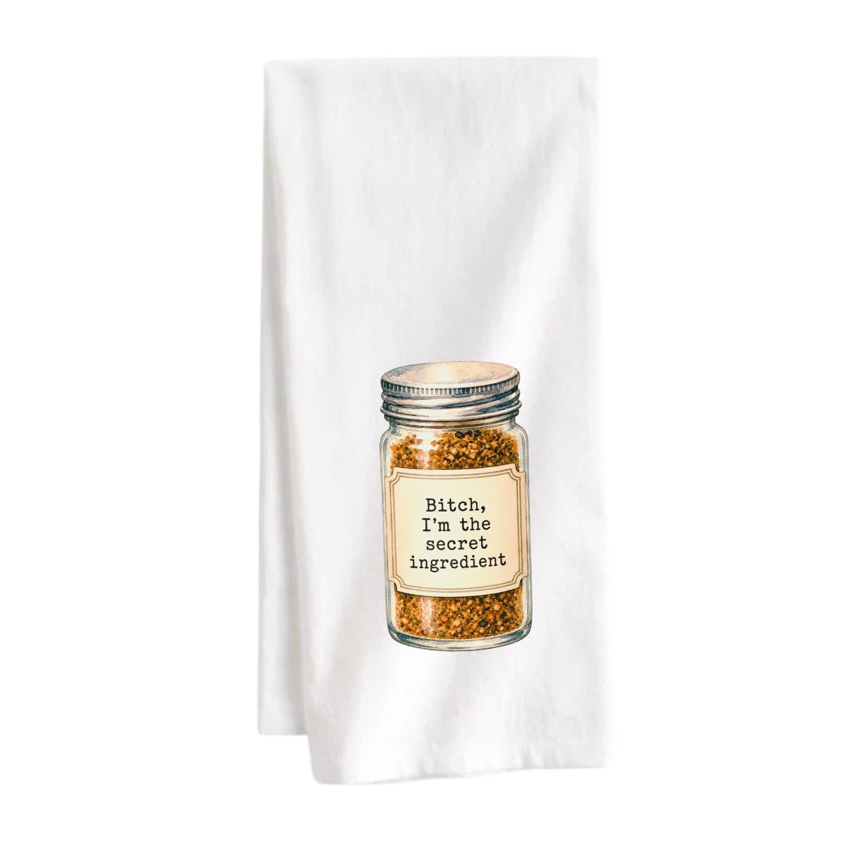 STRAPPING TEA TOWEL - SECRET INGREDIENT