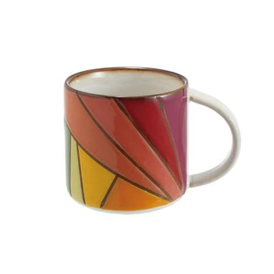 CREATIVE COOP MOSAIC RAINBOW MUG