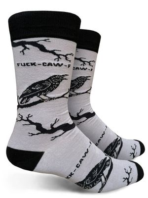 GROOVY THINGS MENS SOCK- FUCK CAWF