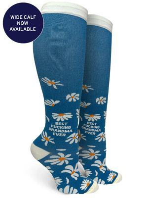 GROOVY THINGS  COMPRESSION SOCKS - BEST FUCKING GRANDMA